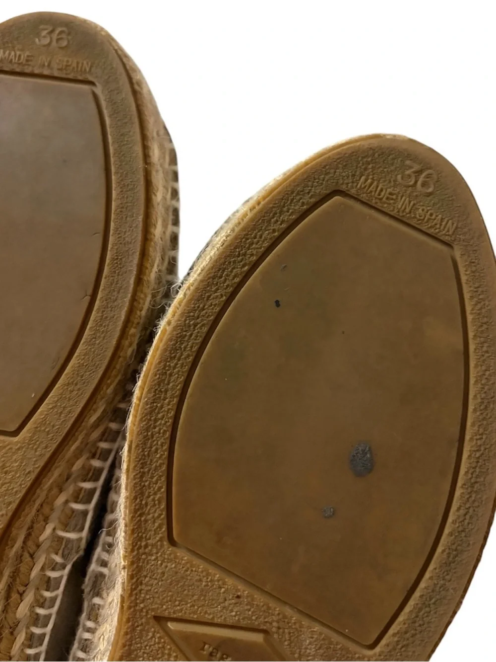 Rag & bone Taupe Suede Noa Espadrille Flats 6